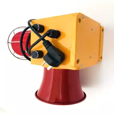 鋼廠用語音聲光報警器PT-SC2-R-220、高音質(zhì)聲光報警器提示音可選HQSG-96C價格